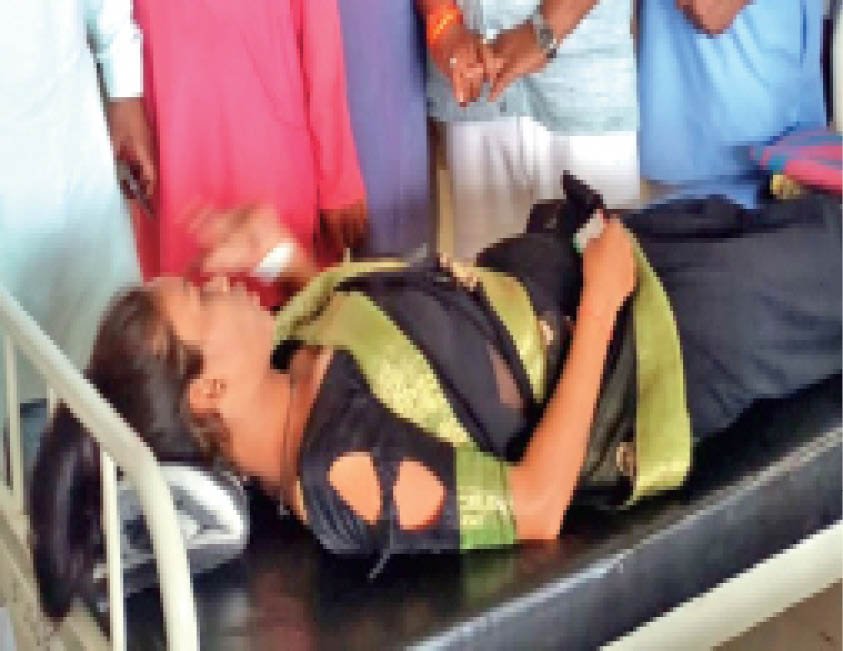 गर्भवती महिला से मारपीट के आरोप लगते ही उज्जैन पुलिस ने किया अपना बचाव