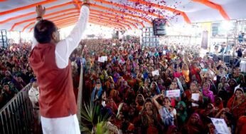 वृष्टि की टापुर-टुपुर के साथ मुख्यमंत्री पर बरसा लाड़ली बहनों का स्नेह और भांजे-भांजियों का प्यार