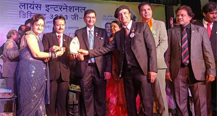 रीजन चेयरपर्सन लायन सोलंकी सम्मानित