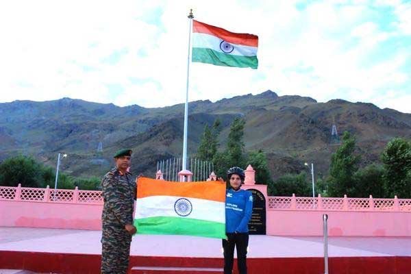 साइक्लिस्ट सुआशा मालवीय की साइकिल यात्रा का 15 अगस्त को नई दिल्ली में होगा समापन