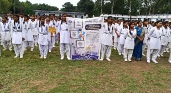 सूरजपुर  : हाई स्कूलों में लगातार स्वीप कार्यक्रम का किया जा रहा आयोजन