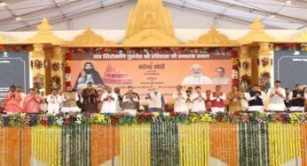 प्रधानमंत्री श्री मोदी नई कहा- आज मध्य प्रदेश से सामाजिक समरसता के नए युग की शुरुआत