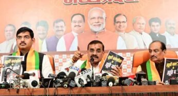 वचन पत्र नहीं, कांग्रेस ने जारी किया छल, कपट, झूठ और धोखे का दस्तावेज: विष्णुदत्त शर्मा