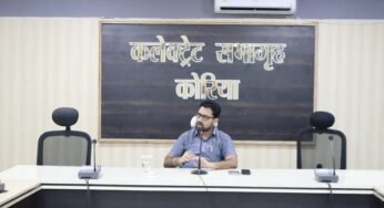 कोरिया : हेलमेट व सीटबेल्ट का करें उपयोग: कलेक्टर