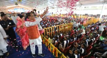 सीहोर में CM शिवराज बोले एमपी में बन रहा सीएम राइज स्कूल, बच्चों को लेने आएंगी बसें