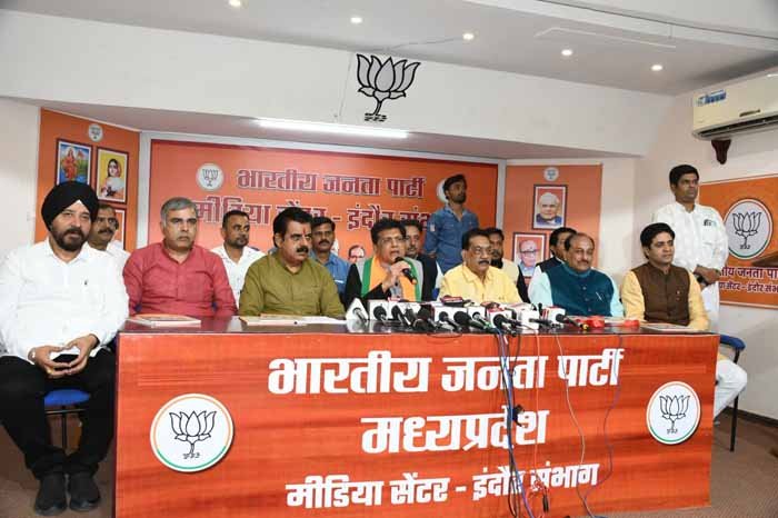 भाजपा राष्ट्रहित और कांग्रेस परिवारवाद के लिए काम कर रही : पीयूष गोयल