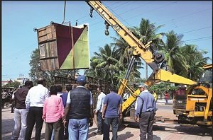 CG : अवैध कब्जा हटाने अभियान: तीसरे दिन भी कार्यवाही
