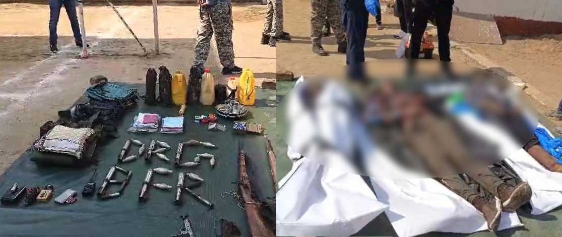 CG : मुठभेड़ में 3 नक्सली ढेर, 2 पर था 5-5 लाख का इनाम