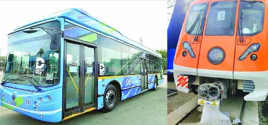सीएनजी, इलेक्ट्रिक बस व मेट्रो चलने से सुधरेगी राजधानी की आबोहवा