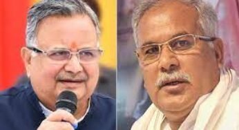 CG : भाजपा को फिर बहुमत, 46 सीटों पर आगे; सीएम भूपेश, सिंहदेव, विधानसभा अध्यक्ष और 7 मंत्री पीछे