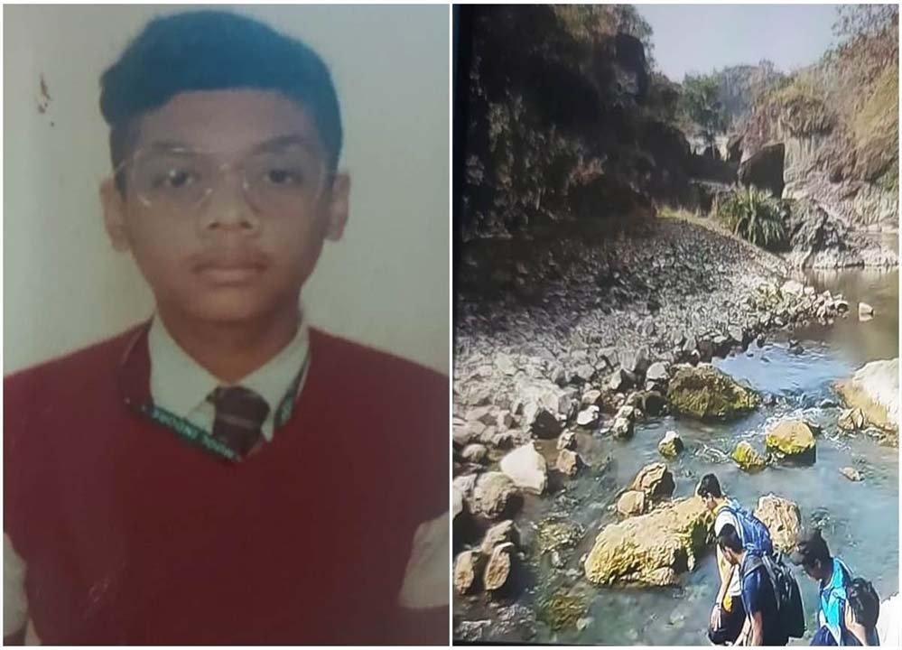 दोस्तों के साथ घूमने तिंछा फाल गया स्कूली छात्र, डूबने लगा तो दोस्त छोड़ कर भाग गए, अगले दिन मिला शव