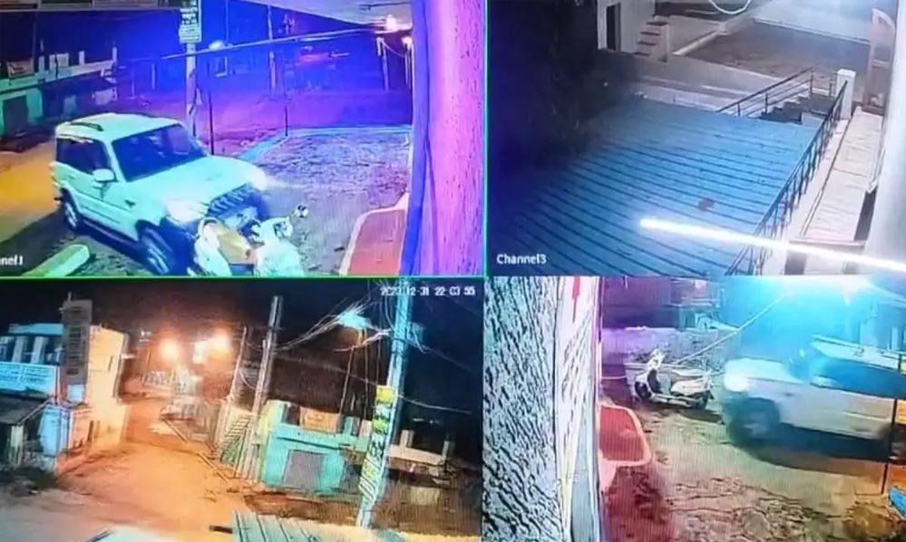 विधायक के बेटे ने की स्कॉर्पियो से पड़ोसियों को कुचलने की कोशिश, चपेट में आई एक्टिवा