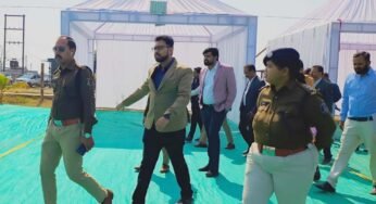 CG : कलेक्टर ने किया झुमका जल महोत्सव कार्यक्रम स्थल का निरीक्षण