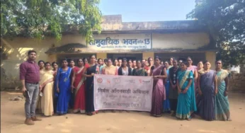 CG : आंगनबाड़ी को साफ-सुथरा बनाने विशेष अभियान