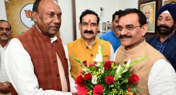 पूर्व विधायक व कांग्रेस नेता श्री कमलापत आर्य भाजपा में शामिल
