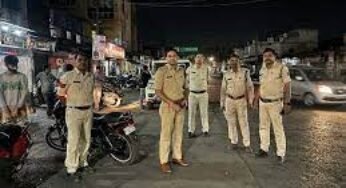 CG : रातभर पुलिस ने की असामाजिक तत्वों पर ताबड़तोड़ कार्यवाही