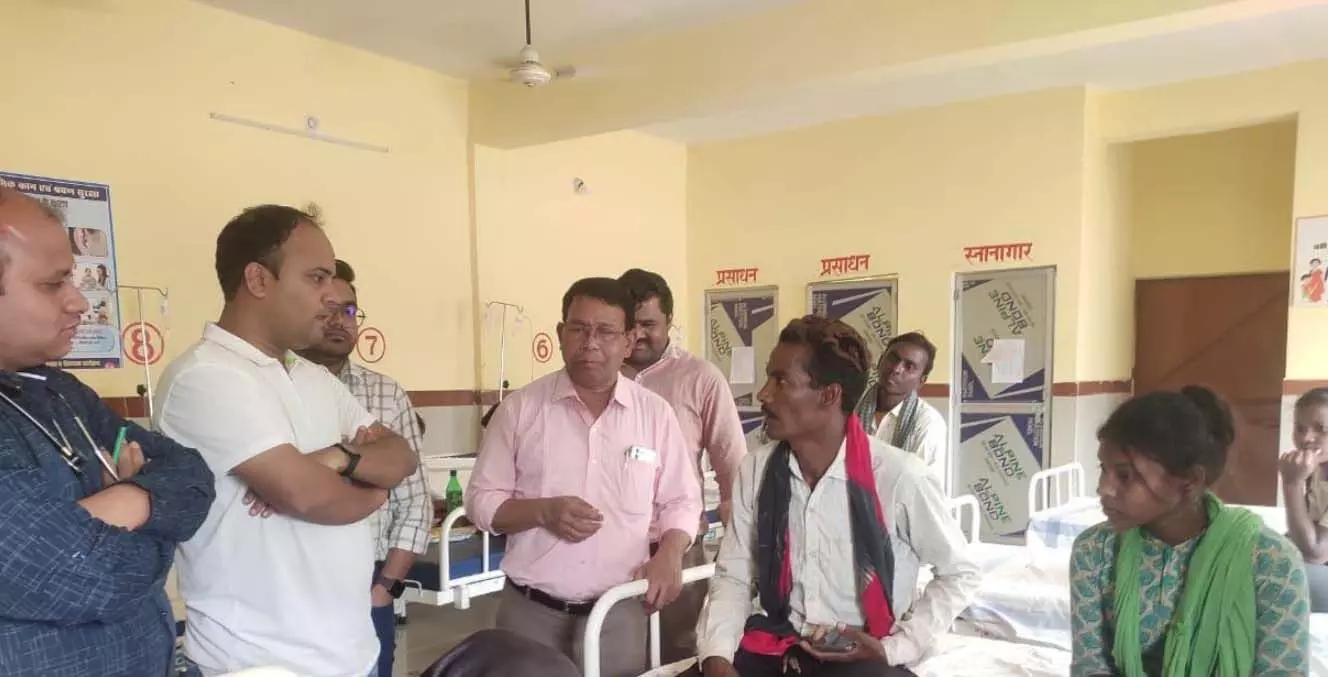 CG : फूड पॉइजनिंग से ग्रसित मरीज हुए स्वस्थ, मरिया भोज खाने से बिगड़ी थी तबीयत