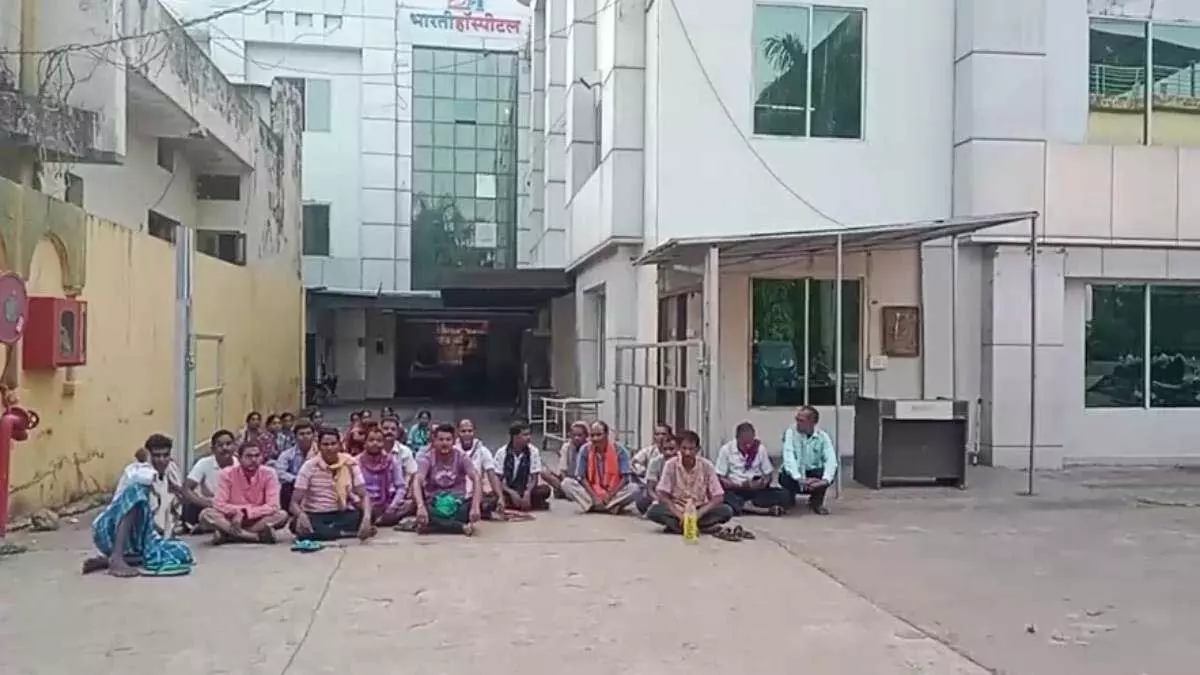 CG : निजी हॉस्पिटल ने मृत महिला को जिंदा बताकर रातभर भर्ती रखा