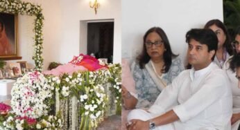 आज पंचतत्व में विलीन होंगी माधवी राजे सिंधिया, कुछ देर में ग्वालियर लाई जाएगी पार्थिव देह