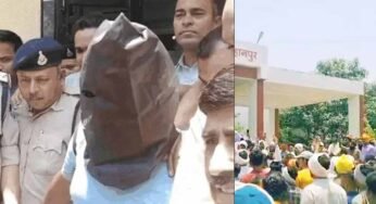 बुरहानपुर में मासूम से दुष्कर्म और हत्या के आरोपी के घर चला बुलडोजर