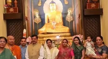 मुख्यमंत्री डॉ मोहन यादव ने किए महाबोधि मंदिर दर्शन