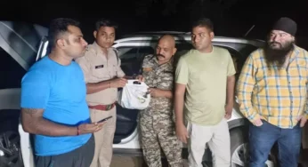 CG : क्रेटा कार की चेकिंग में मिला 18 लाख कैश, तीन लोग गिरफ्तार