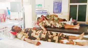 CG : BSF अधिकारी समेत 17 जवान घायल, रायगढ़ हादसे पर अपडेट