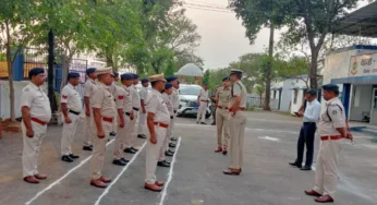 CG : आईजी डॉ.संजीव शुक्ला ने किया रायगढ़ जिले का वार्षिक निरीक्षण