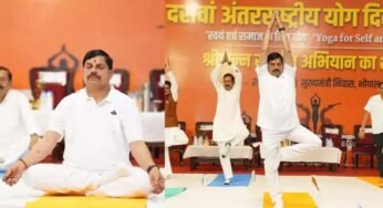 भोपाल में सीएम ने योगाभ्यास किया, राज्यस्तरीय कार्यक्रम में “श्रीअन्न संवर्धन अभियान” का शुभारंभ