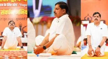 मुख्यमंत्री मोहन यादव ने सभी प्रदेशवासियों से प्रतिदिन योग करने और स्वस्थ रहने का आग्रह किया