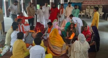 एक बार फिर 14 लोगों ने घर वापसी करते हुए सनातन धर्म को अपनाया, शाजिया बनी सपना, अदनान को मिला आरव नाम