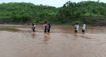 ग्राम वड़िया के ग्रामीण आजादी से लेकर आज तक पुल से वंचित, हर साल 4 महीने जान का जोखिम