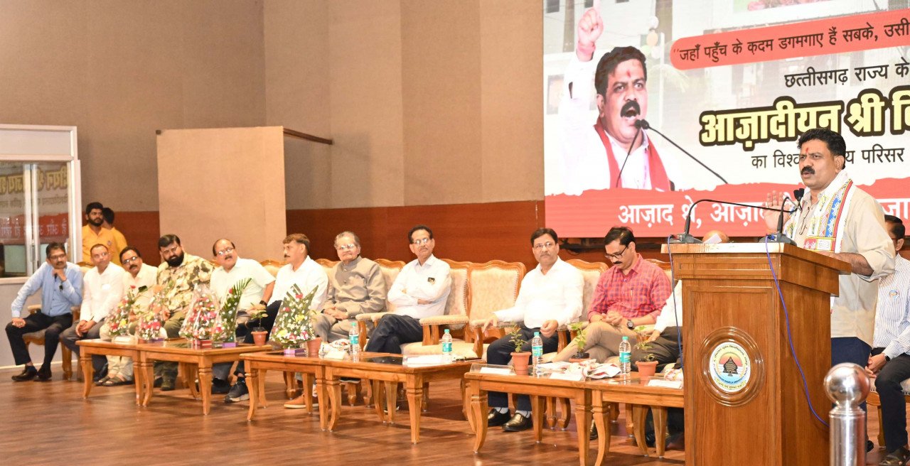 रायपुर : सफलता का कोई शॉर्टकट नहीं: उप मुख्यमंत्री श्री विजय शर्मा