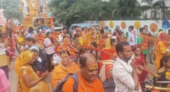 सीवन नदी से कुबेरेश्वर धाम तक उमड़ा आस्था का सैलाब, सीहोर में निकली भव्य कांवड़ यात्रा