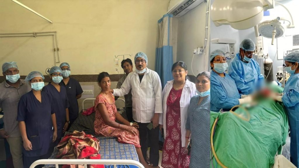 CG : महिला के बच्चेदानी से निकाला आधा किलो का ट्यूमर, 