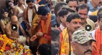 मुख्यमंत्री डॉ. मोहन यादव ने की बाबा महाकाल की पूजा, छत्तीसगढ़ के मुख्यमंत्री विष्णु देव साय भी पहुंचे