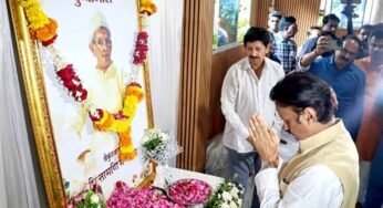 उप मुख्यमंत्री श्री शुक्ल ने विधायक श्री मेंदोला के पिताश्री के निधन पर अर्पित की श्रद्धांजलि