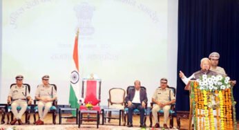 पुलिस का व्यवहार और दृष्टिकोण जनता के प्रति रहे संवेदनशील – राज्यपाल श्री पटेल