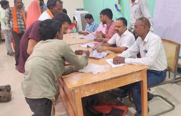दिव्यांगजन उपकरण के चिन्हांकन एवं मेडिकल बोर्ड प्रमाण पत्र के लिए विकासखंडवार शिविर आयोजित