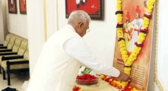 राज्यपाल पटेल ने राजा शंकर शाह-कुंवर रघुनाथ शाह का किया स्मरण