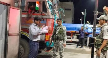 प्रदेश में अंतर्राज्यीय सीमाओं से प्रवेश करने वाले वाहनों के लिये अस्थाई चेकिंग पाइंट निर्धारित किये गये