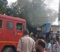 CG : रायपुर में ट्यूशन क्लास और कैफे में लगी आग