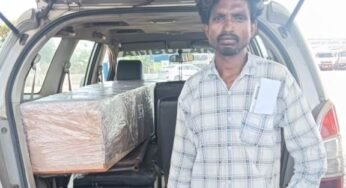 CG : मुख्यमंत्री की पहल से मृतक राकेश कुमार का शव कर्नाटक से लाया गया गृह ग्राम