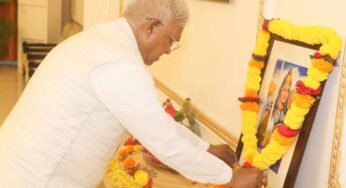 राज्यपाल पटेल ने रानी दुर्गावती की जयंती पर की पुष्पांजलि अर्पित