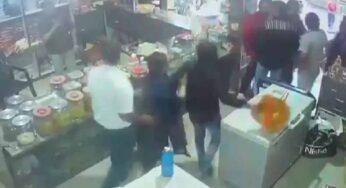 परदेशीपुरा इलाके में दोहरे हत्याकांड के फरार आरोपी ने नमकीन व्यापारी की दुकान में घुसकर तोड़फोड़ कर दी