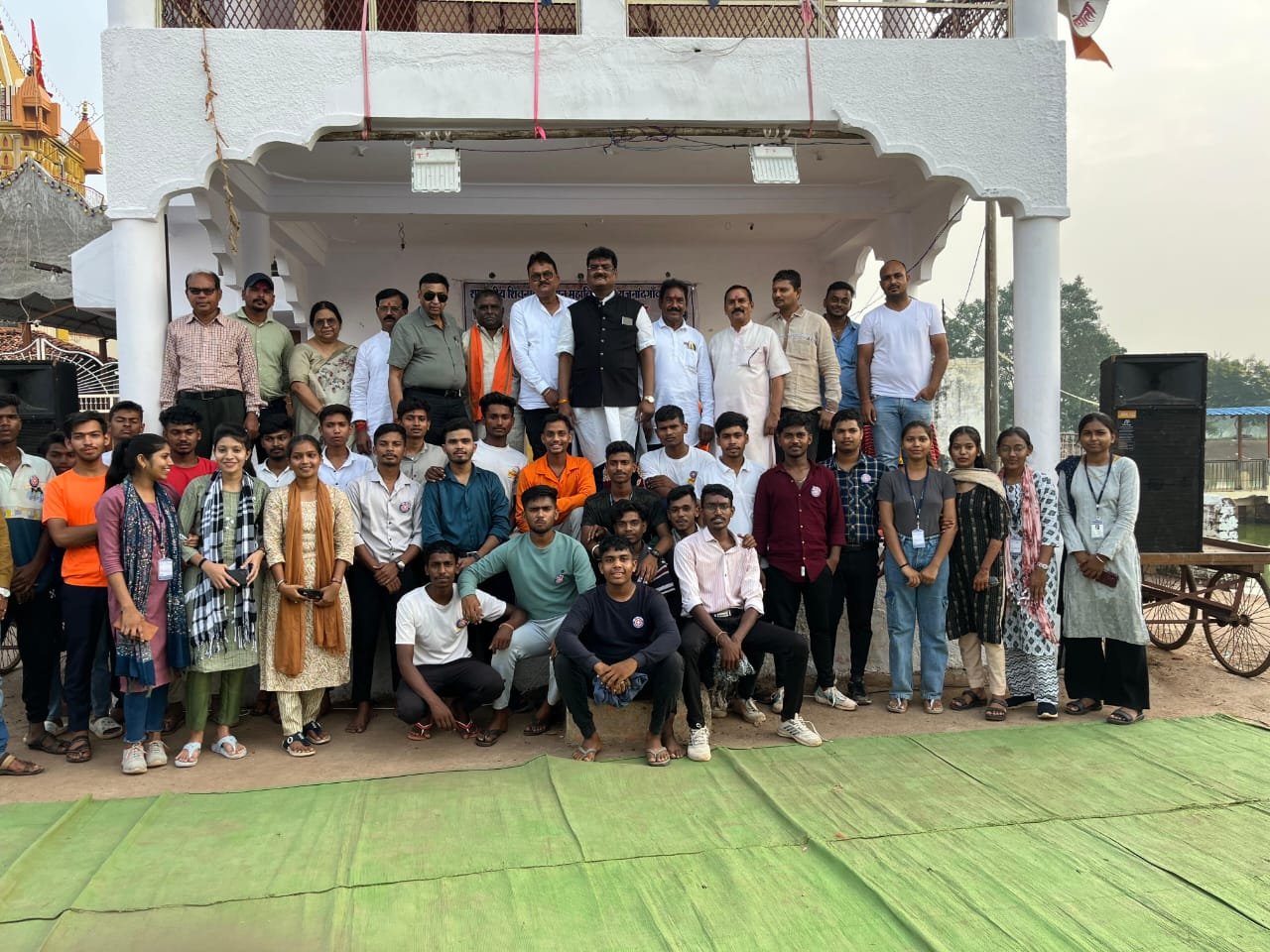 राजनांदगांव : शिवनाथ महाविद्यालय के एनएसएस शिविर का समापन