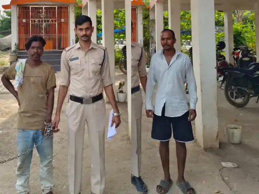 CG : रायपुर में 2 बदमाश चाकू लहराते गिरफ्तार