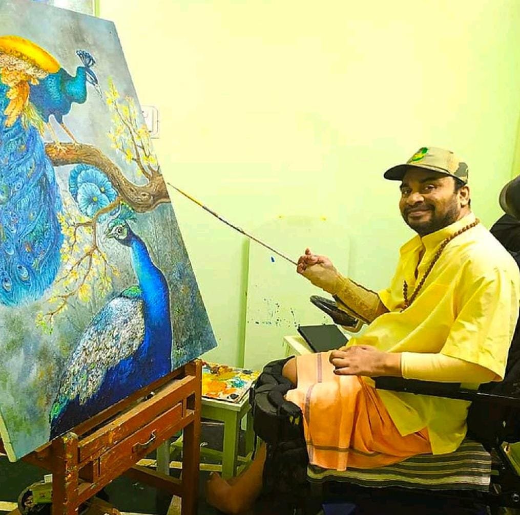 CG : मुख्यमंत्री विष्णुदेव साय ने हेलन केलर अवार्ड से सम्मानित कलाकार बसंत साहू को दी बधाई..