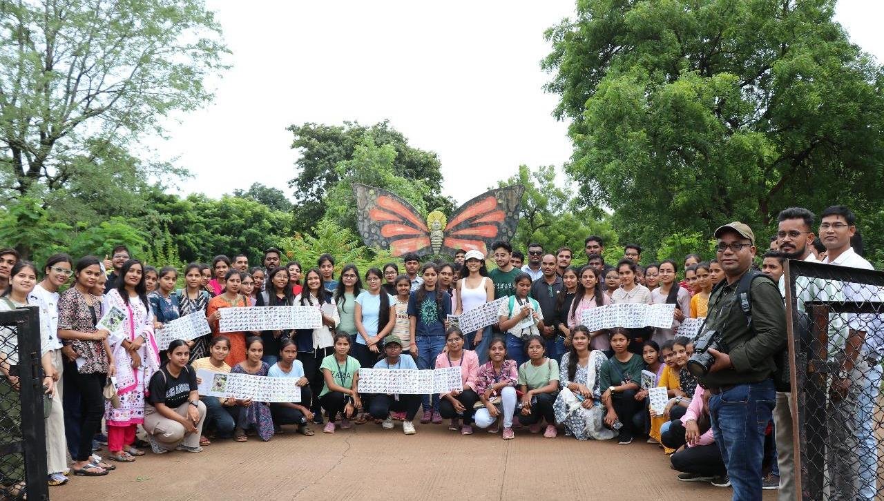 CG : नंदनवन जंगल सफारी के ‘‘प्रकृति दर्शन’’ कार्यक्रम में 7000 से अधिक विद्यार्थियों ने लिया भाग