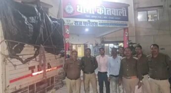 पुलिस ने बिना दस्तावेज के परिवहन कर रहे ट्रक से 3600 लीटर शराब की जब्त, आरोपी चालक हिरासत में